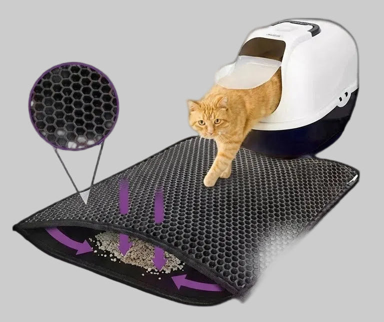 Mata pod Kuwetę Premium – Zatrzymuje Żwirek | Wodoodporna