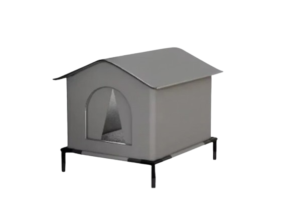 Całoroczny domek dla kota lub małego psa – ocieplany i wodoodporny