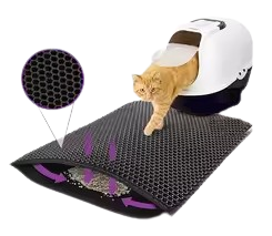 Mata pod Kuwetę Premium – Zatrzymuje Żwirek | Wodoodporna