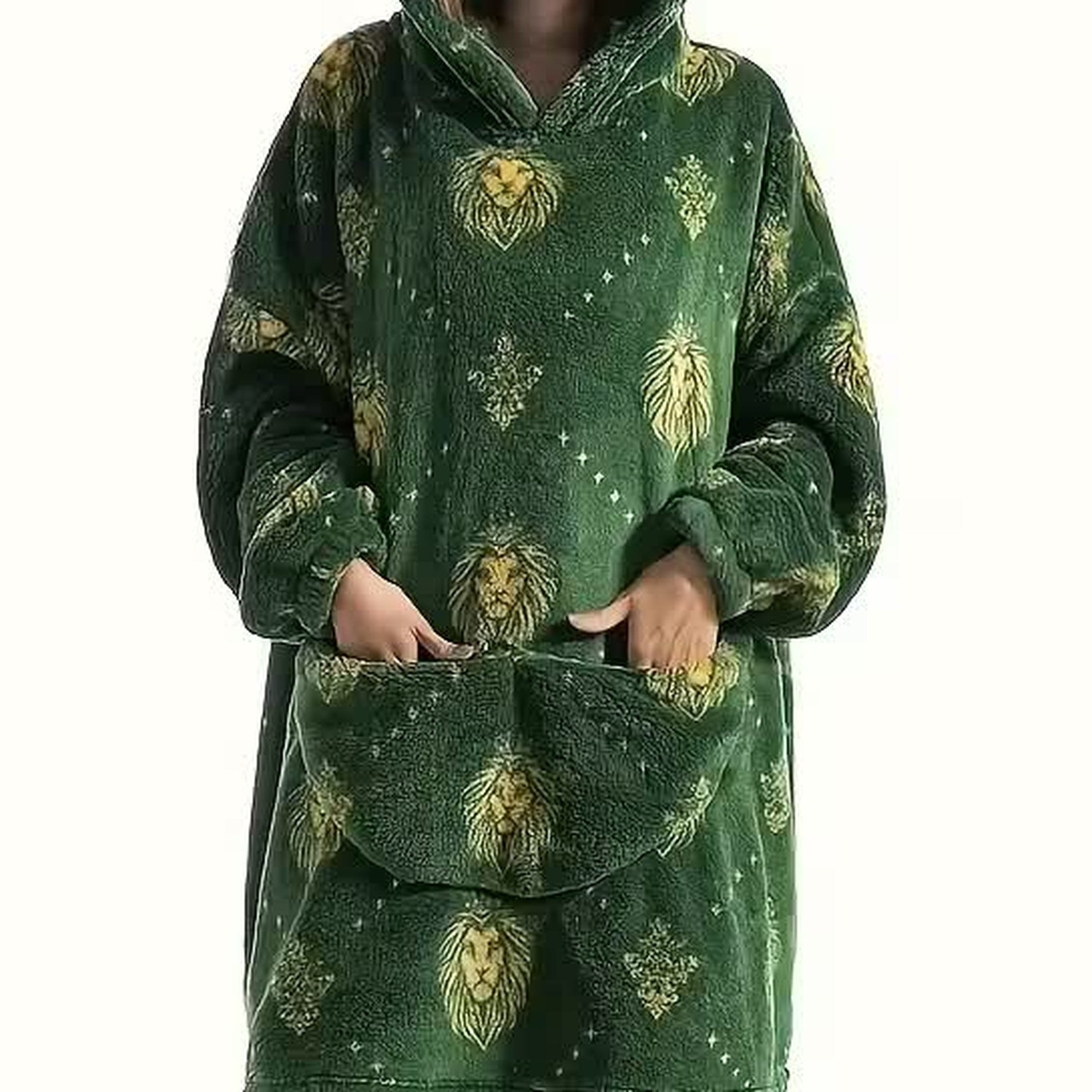 Bluzo‑koc z kapturem — ciepło, które nosisz ze sobą